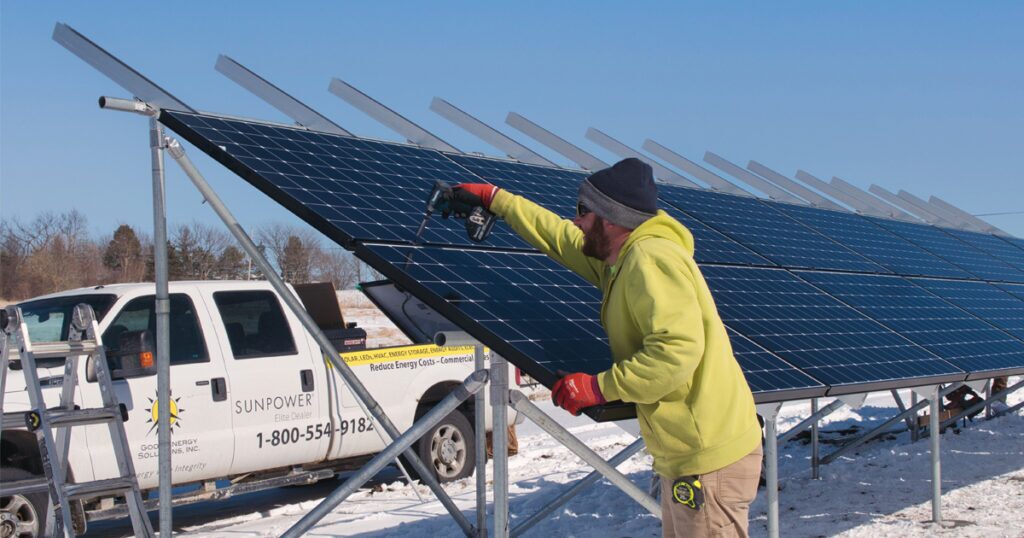 jeff-installs Solar Panel Installation