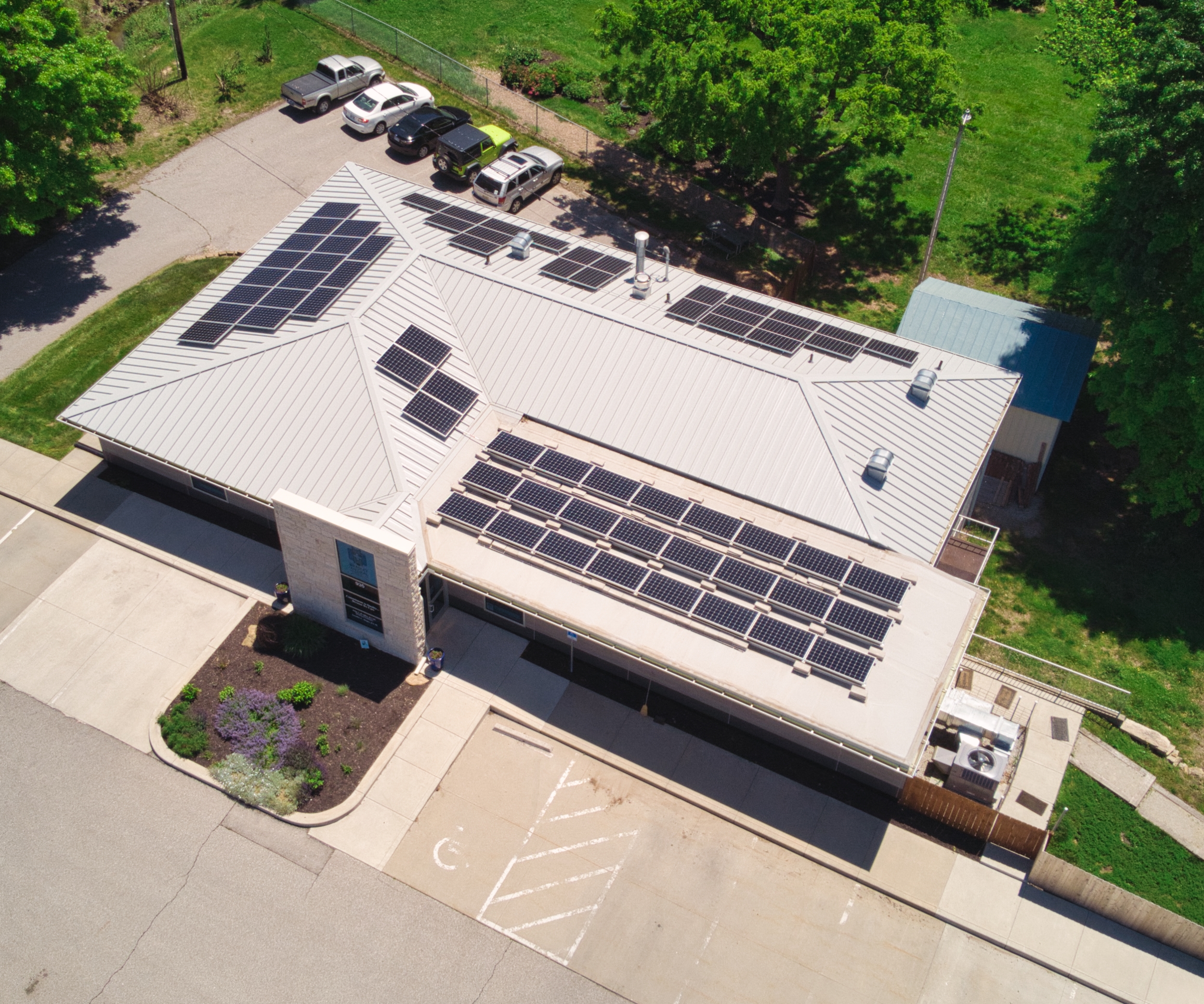 Bradley Animal Hospital Lawrence Commercial Solar Installation