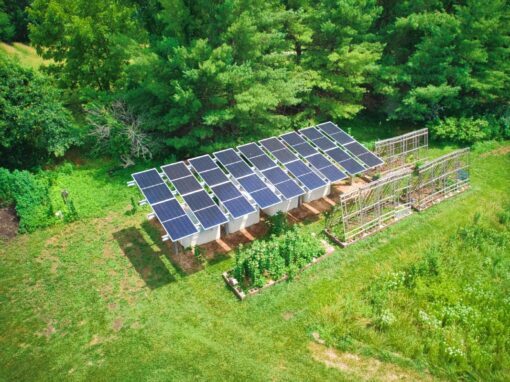 9.72 kW Commercial Solar Awning at Prairie Birthday Farm in Kearney, Missouri