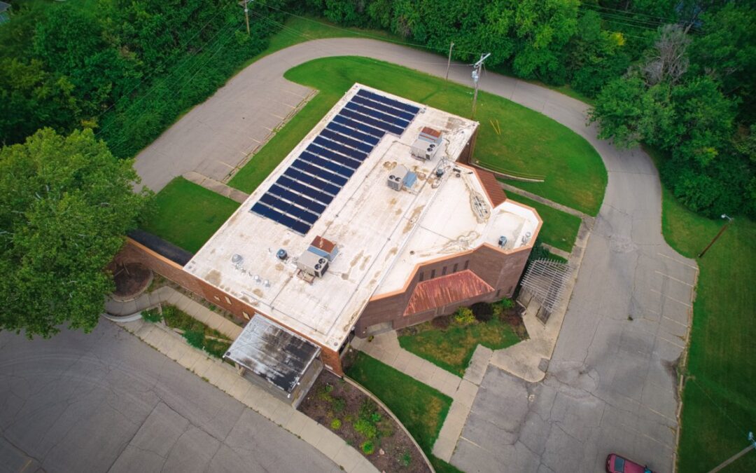 28.56 kW Solar Installation at Temple Beth Sholom in Topeka, Kansas