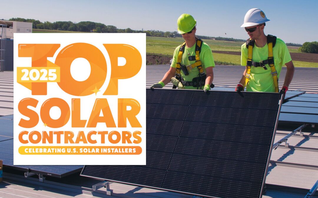 top solar contractor 2025