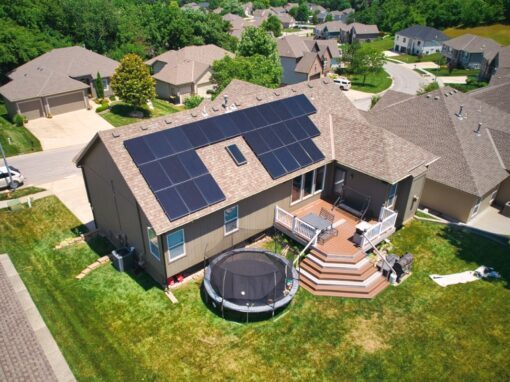 9.045 kW Residential Maxeon Solar Installation in Blue Springs, Missouri