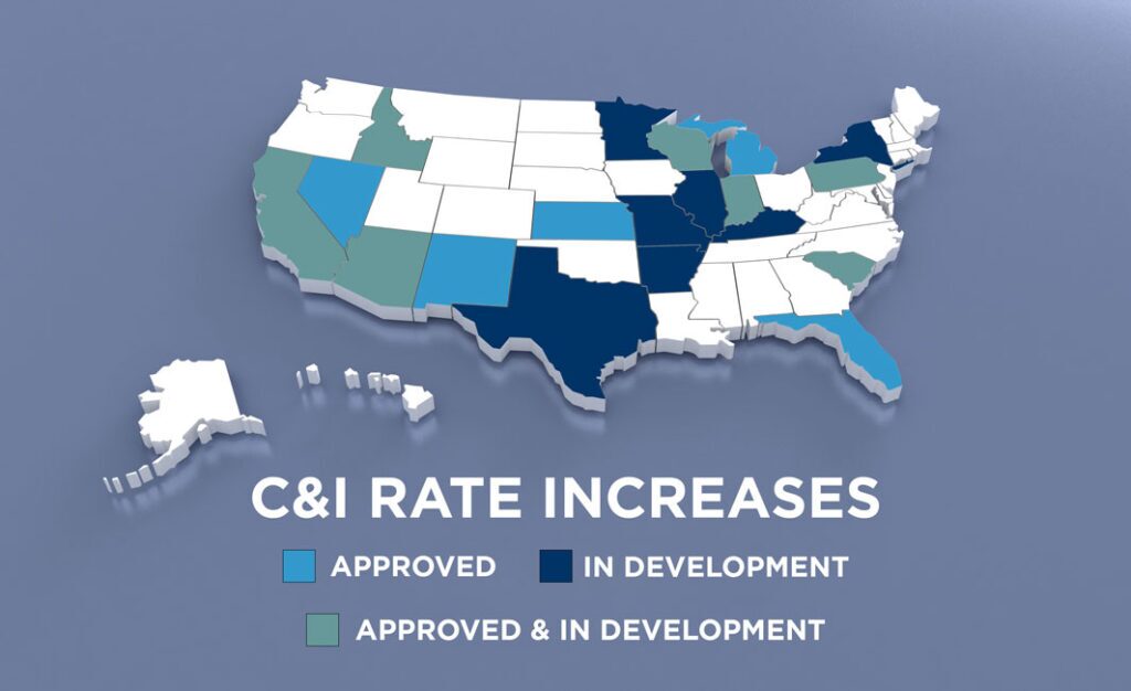 C&I Rate Increases