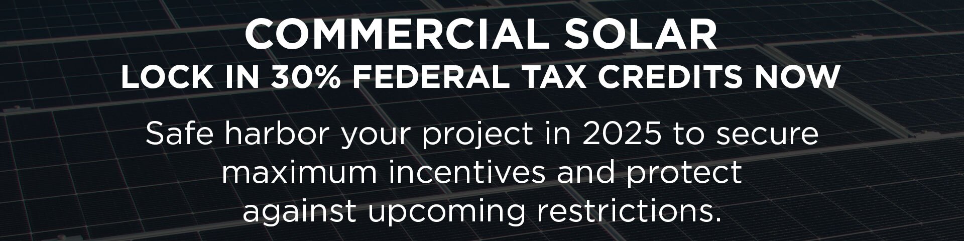 Safe Harbor Commercial Solar